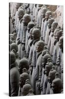 Terracotta Soldiers at Qin Shi Huangdi Tomb-null-Stretched Canvas