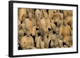 Terracotta Soldiers UNESCO World Heritage Site-Darrell Gulin-Framed Photographic Print