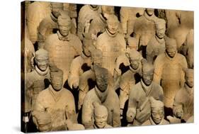 Terracotta Soldiers UNESCO World Heritage Site-Darrell Gulin-Stretched Canvas