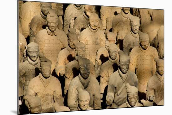 Terracotta Soldiers UNESCO World Heritage Site-Darrell Gulin-Mounted Photographic Print