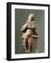 Terracotta Statue Depicting Pan Flute Player, 333-64 B.C., from Kharayeb, Lebanon-null-Framed Giclee Print