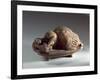Terracotta Statue known as the "Sleeping Lady" from the Hal-Saflieni Hypogeum at Paola-null-Framed Giclee Print