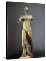 Terracotta Statue of Apollo, from the Temple of Portonaccio at Veio, Italy-null-Stretched Canvas