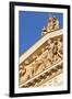 Terracotta Statues Adorn the Upper Main Facade of the Musikverein (1866-9) Karlsplatz Austria-Julian Castle-Framed Photo