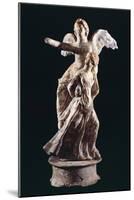 Terracotta Tanagrina Statue, from Centuripe, Sicily, Italy-null-Mounted Giclee Print