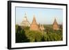 Terracotta Temples of Bagan, Mandalay Division-Annie Owen-Framed Photographic Print