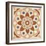 Terracotta Tile II-Kathrine Lovell-Framed Art Print