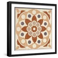 Terracotta Tile II-Kathrine Lovell-Framed Art Print