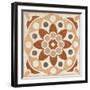 Terracotta Tile II-Kathrine Lovell-Framed Art Print