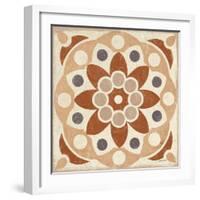 Terracotta Tile II-Kathrine Lovell-Framed Art Print