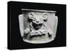 Terracotta Urn in Shape of Bat's Head, from Xochicalco-null-Stretched Canvas