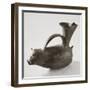 Terracotta Vessel in Shape of Pig-null-Framed Giclee Print