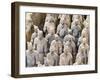 Terracotta Warrior Figures in the Tomb of Emperor Qinshihuang, Xi'An, Shaanxi Province, China-Billy Hustace-Framed Photographic Print