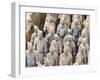 Terracotta Warrior Figures in the Tomb of Emperor Qinshihuang, Xi'An, Shaanxi Province, China-Billy Hustace-Framed Photographic Print