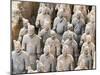 Terracotta Warrior Figures in the Tomb of Emperor Qinshihuang, Xi'An, Shaanxi Province, China-Billy Hustace-Mounted Photographic Print