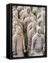 Terracotta Warrior Figures in the Tomb of Emperor Qinshihuang, Xi'An, Shaanxi Province, China-Billy Hustace-Framed Stretched Canvas