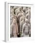 Terracotta Warrior Figures in the Tomb of Emperor Qinshihuang, Xi'An, Shaanxi Province, China-Billy Hustace-Framed Photographic Print