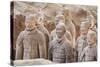 Terracotta Warrior Figures in the Tomb of Emperor Qinshihuang, Xi'An, Shaanxi Province, China-Billy Hustace-Stretched Canvas