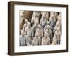 Terracotta Warrior Figures in the Tomb of Emperor Qinshihuang, Xi'An, Shaanxi Province, China-Billy Hustace-Framed Photographic Print