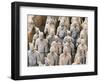 Terracotta Warrior Figures in the Tomb of Emperor Qinshihuang, Xi'An, Shaanxi Province, China-Billy Hustace-Framed Photographic Print