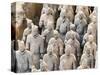 Terracotta Warrior Figures in the Tomb of Emperor Qinshihuang, Xi'An, Shaanxi Province, China-Billy Hustace-Stretched Canvas