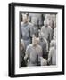 Terracotta Warrior Figures in the Tomb of Emperor Qinshihuang, Xi'An, Shaanxi Province, China-Billy Hustace-Framed Photographic Print