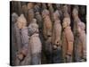 Terracotta Warrior Statues at Xian, China-Keren Su-Stretched Canvas