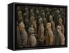 Terracotta Warrior Statues in Qin Shi Huangdi Tomb-Danny Lehman-Framed Stretched Canvas