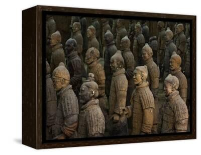 'Terracotta Warrior Statues in Qin Shi Huangdi Tomb' Photographic Print - Danny Lehman ...