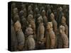Terracotta Warrior Statues in Qin Shi Huangdi Tomb-Danny Lehman-Stretched Canvas