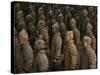Terracotta Warrior Statues in Qin Shi Huangdi Tomb-Danny Lehman-Stretched Canvas
