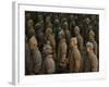 Terracotta Warrior Statues in Qin Shi Huangdi Tomb-Danny Lehman-Framed Photographic Print