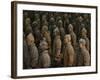 Terracotta Warrior Statues in Qin Shi Huangdi Tomb-Danny Lehman-Framed Photographic Print