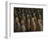 Terracotta Warrior Statues in Qin Shi Huangdi Tomb-Danny Lehman-Framed Photographic Print