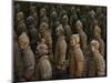 Terracotta Warrior Statues in Qin Shi Huangdi Tomb-Danny Lehman-Mounted Photographic Print