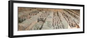 Terracotta Warriors and Horses, Xi'An, Shaanxi Province, China-null-Framed Premium Photographic Print