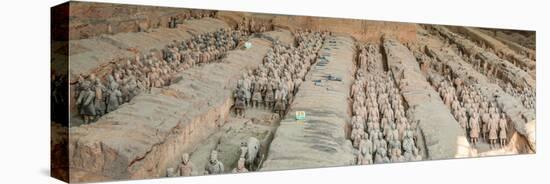 Terracotta Warriors and Horses, Xi'An, Shaanxi Province, China-null-Stretched Canvas