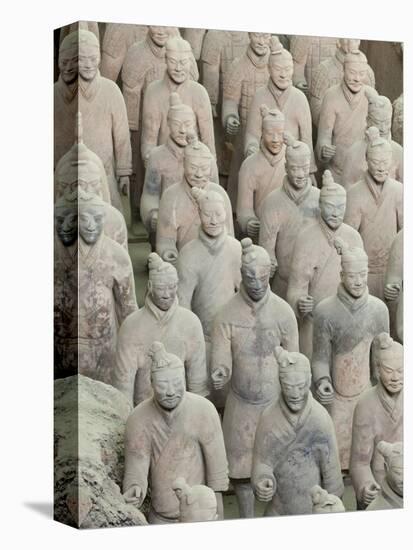 Terracotta Warriors Army, Pit Number 1, Xian, Shaanxi Province, China, Asia-Neale Clark-Stretched Canvas
