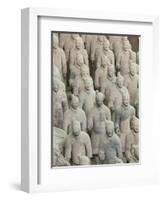 Terracotta Warriors Army, Pit Number 1, Xian, Shaanxi Province, China, Asia-Neale Clark-Framed Photographic Print