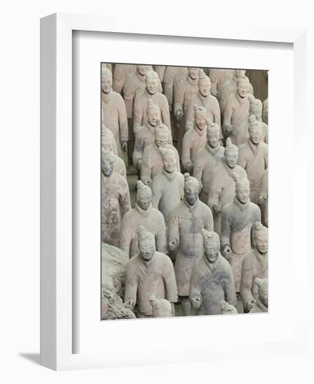 Terracotta Warriors Army, Pit Number 1, Xian, Shaanxi Province, China, Asia-Neale Clark-Framed Photographic Print