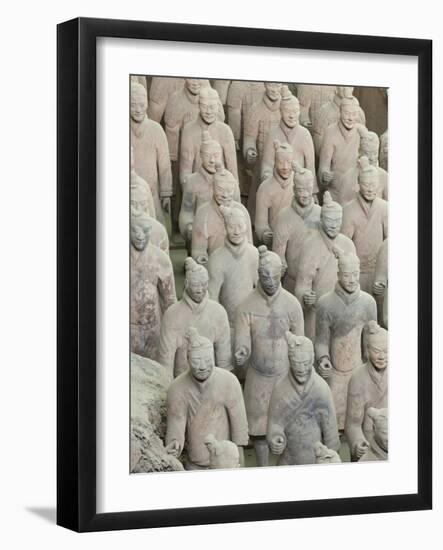 Terracotta Warriors Army, Pit Number 1, Xian, Shaanxi Province, China, Asia-Neale Clark-Framed Photographic Print