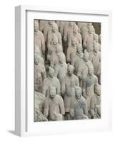 Terracotta Warriors Army, Pit Number 1, Xian, Shaanxi Province, China, Asia-Neale Clark-Framed Photographic Print