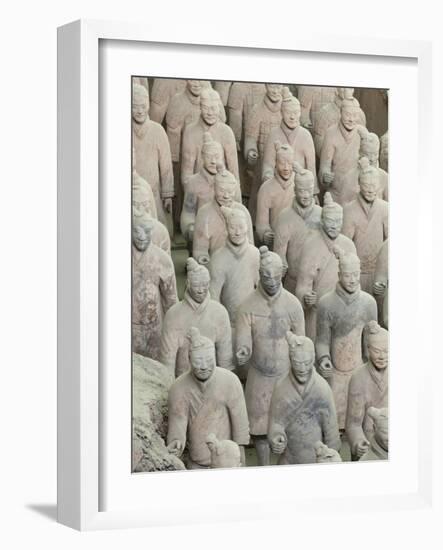 Terracotta Warriors Army, Pit Number 1, Xian, Shaanxi Province, China, Asia-Neale Clark-Framed Photographic Print