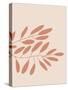 Terracotta Wild Botanical-null-Stretched Canvas