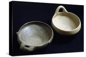 Terracotta Wine Cups, 7th-5th Century BC-null-Stretched Canvas