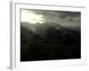 Terragen Render of Mt. Whitney, California, Under a Dark Sky-Stocktrek Images-Framed Photographic Print