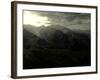 Terragen Render of Mt. Whitney, California, Under a Dark Sky-Stocktrek Images-Framed Photographic Print