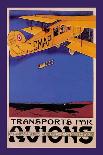 Transports Par Avions-Terrando-Framed Art Print