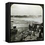 Terrapin Point, Goat Island, Niagara Falls, USA-HC White-Framed Stretched Canvas