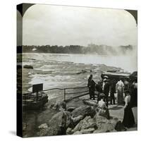 Terrapin Point, Goat Island, Niagara Falls, USA-HC White-Stretched Canvas